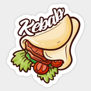 Yummy Kebab Sticker